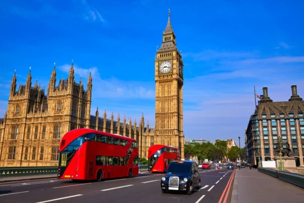 Big Ben w Londynie, Wielka Brytania