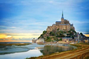Klasztor Mont Saint Michel, Francja